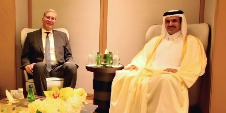 وزير البترول يلتقي نظيره القطري