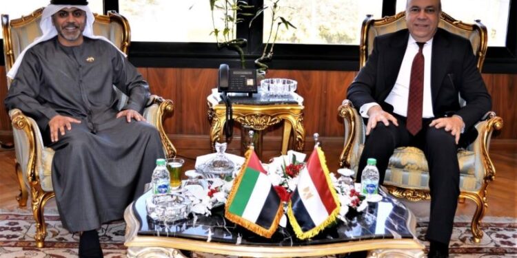 وزير الطيران المدني يستقبل سفير دولة الإمارات العربية المتحدة الجديد 