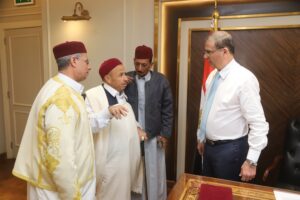 وزير الزراعة يلتقي وفد من عمد ومشايخ مطروح ويوجه