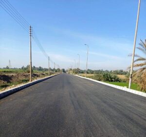 مشروعات الطرق الحيوية بأسوان