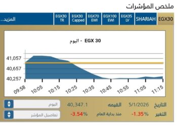 المؤشر الرئيسى EGX30
