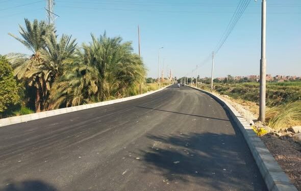 مشروعات الطرق الحيوية بأسوان