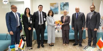 سفيرة مملكة البحرين لدى مصر تزور مستشفى «أهل مصر لعلاج الحروق»