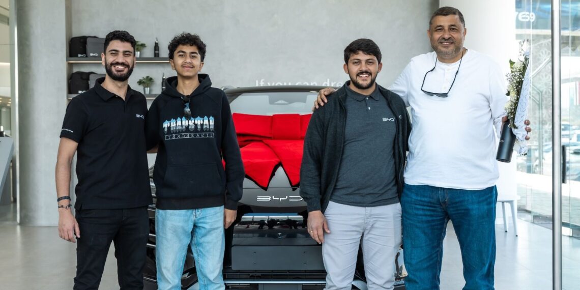 ‏«BYD» تبدأ تسليم أول دفعة للعملاء في مصر عبر «ManDream»