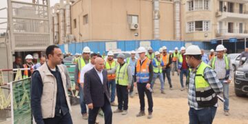 ماذا حدث للعقار المجاور لمحطة الملك الصلح للمترو الخط الرابع تحت الإنشاء