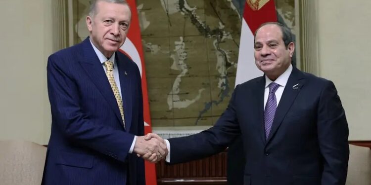 الرئيسان السيسي وأردوغان