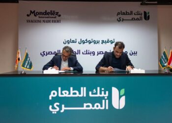 مونديليز مصر توقع شراكة استراتيجية مع بنك الطعام المصري