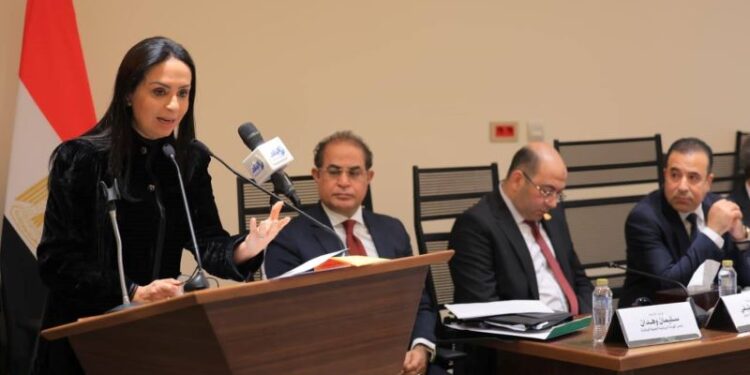 وزيرة التضامن الاجتماعي تشارك في أولي جلسات استماع لجنة الاتصالات بمجلس النواب