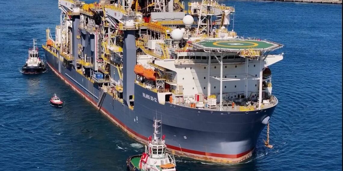 «فالاريس دي إس 12» تصل إلى مصر إيذانًا بانطلاق حفر 4 آبار غاز جديدة بالبحر المتوسط