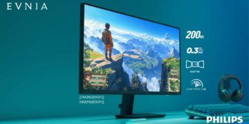 «فيليبس» تطلق شاشة الألعاب Evnia السريعة بتردد 200 هرتز: مصممة خصيصًا لعشاق الألعاب في الشرق الأوسط