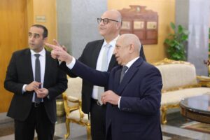 رئيس الأكاديمية العربية يستقبل محافظ الإسكندرية في زيارته الرسمية الأولى للأكاديمية 