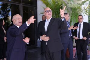 رئيس الأكاديمية العربية يستقبل محافظ الإسكندرية في زيارته الرسمية الأولى للأكاديمية 