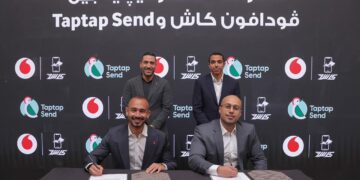 «ڤودافون مصر» و «Taptap Send» يوقعان شراكة لإتمام التحويلات الدولية للمصريين بالخارج