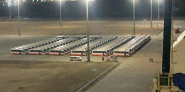 «المنصور للسيارات» تُصدر 100 حافلة إلى غانا