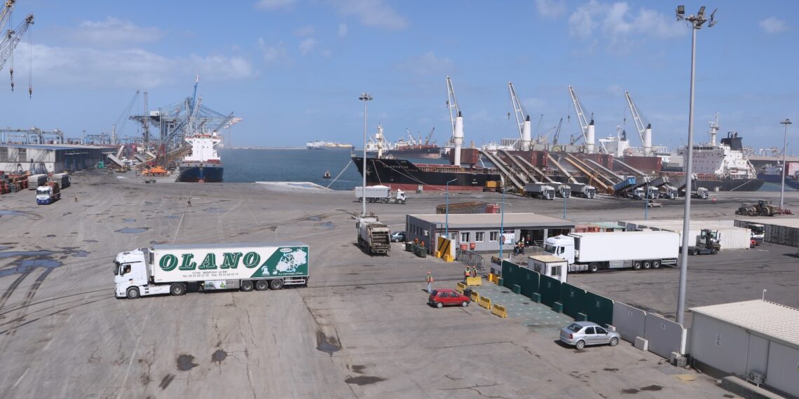 «ميناء دمياط» يدشن خدمة ترانزيت جديدة للشحنات عبر خط «الرورو» إلى دول الخليج