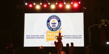 «التضامن الاجتماعي» و «كوكاكولا مصر» تدخلان موسوعة جينيس للأرقام القياسية™️