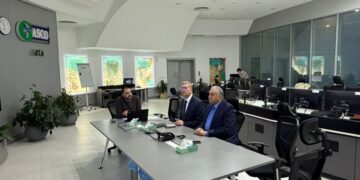 زيارة وزير البترول إلى مركز التحكم بالشبكة القومية للغاز 