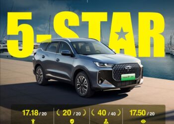 «شيري TIGGO7» تحصد تصنيفات الخمس نجوم