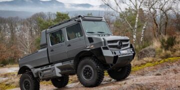 «مرسيدس-بنز» للشاحنات الخاصة تكشف عن أفخم مركبة «يونيموغ» على الإطلاق