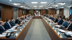 وزير البترول والثروة المعدنية خلال الجمعية العامة للشركة المصرية القابضة للغازات الطبيعية