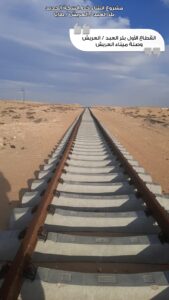 وزير النقل يجري جولة تفقدية هامة لمشروع خط سكة حديد بئر العبد 