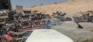 بدء إخلاء حضانة إيواء السيارات المتحفظ عليها من مدخل محمية وادي دجلة 