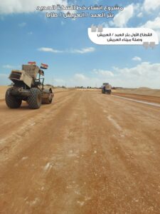 وزير النقل يجري جولة تفقدية هامة لمشروع خط سكة حديد بئر العبد 