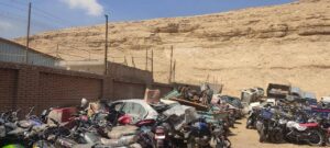 بدء إخلاء حضانة إيواء السيارات المتحفظ عليها من مدخل محمية وادي دجلة 