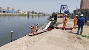 تسريب سولار لترعة الإسماعيلية