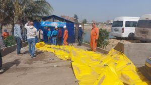 تسريب سولار لترعة الإسماعيلية