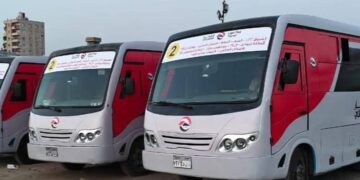 بدء التشغيل التجريبي لربط مدينة الشروق بالقطار الكهربائي الخفيف LRT عبر 3 خطوط نقل جماعي