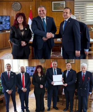 د. خالد صوفى رئيس الهيئة المصرية للمواصفات والجودة يكرم «TCL» ..