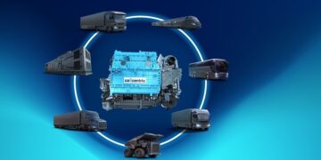 شركة cellcentric تكشف عن محركها الجديد ( BZA375) العامل بخلايا الوقود للشاحنات والباصات