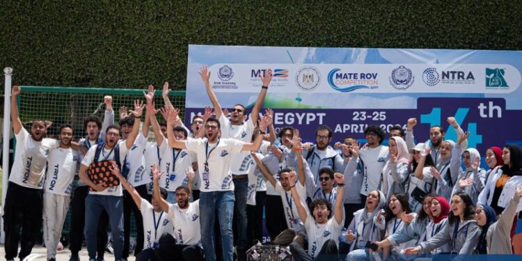 «الأكاديمية العربية» تحصد تذكرة التأهل لنهائيات كندا للـ ROV