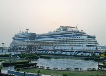 وصول السفينة «AIDA STELLA» وعلى متنها 2715 سائح من جنسيات مختلفة