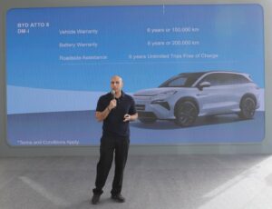 شركة «BYD» تعزز حضورها في مصر بإطلاق طراز «ATTO 8»