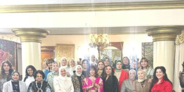 «هدى يسى» خلال اجتماع المستثمرات وسيدات الأعمال