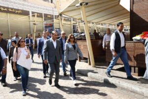 ▪︎وزيرة التنمية المحلية والبيئة تتفقد أعمال تطوير المرحلة الثانية من سوق العتبة بمحافظة القاهرة