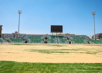 إنشاء استاد النادي المصري الجديد