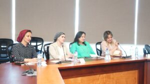 رئيس هيئة الرقابة المالية يبحث مع وفد من هيئة الأمم المتحدة للمرأة أوجه التعاون المشترك في مجال التمكين الاقتصادي للمرأة