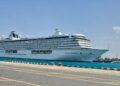«ميناء السخنة» يستقبل السفينة (CRYSTAL SERENITY) بحمولة 1100 فرد