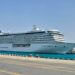 «ميناء السخنة» يستقبل السفينة (CRYSTAL SERENITY) بحمولة 1100 فرد