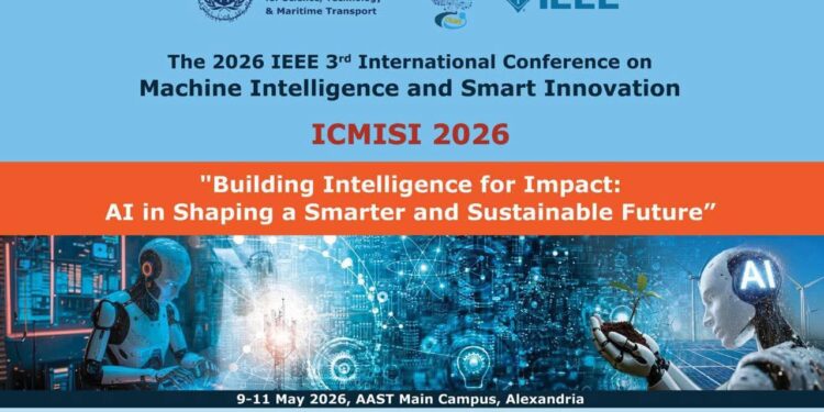 «الأكاديمية العربية» تطلق مؤتمر «آيكوميس 2026» المؤتمر الدولي الثالث للذكاء الآلي والابتكارات الذكية بمشاركة 25 دولة