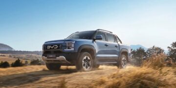 «BYD» تطلق Shark 6 لأول مرة كأول «بيك أب»