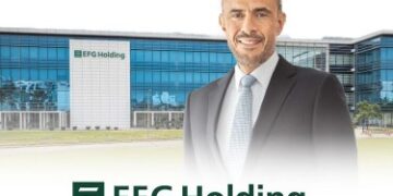 مجموعة إي اف چي القابضة تحقق نمو الإيرادات بمعدل سنوي 18% تصل إلى 6.6 مليار جنيه