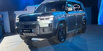 BYD مصر تطلق طرازها الفاخر (Ti 7 ) بالسوق المصرية