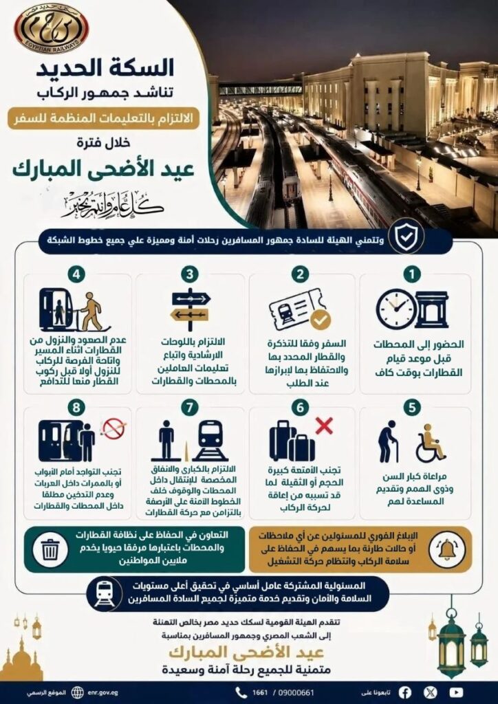 تعليمات وإرشادات منظمة لعملية السفر خلال فترة عيد الاضحي