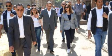 ▪︎وزيرة التنمية المحلية والبيئة تتفقد أعمال تطوير المرحلة الثانية من سوق العتبة بمحافظة القاهرة
