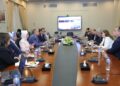 سفير البرازيل خلال زيارته للأكاديمية العربية
