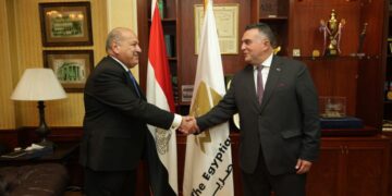 رئيس البورصة يستقبل وكيل مجلس النواب